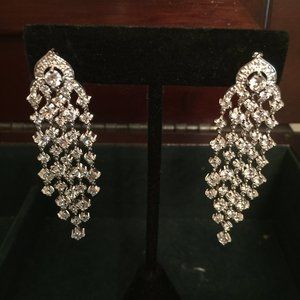 Rhinestone Dangle Earrings